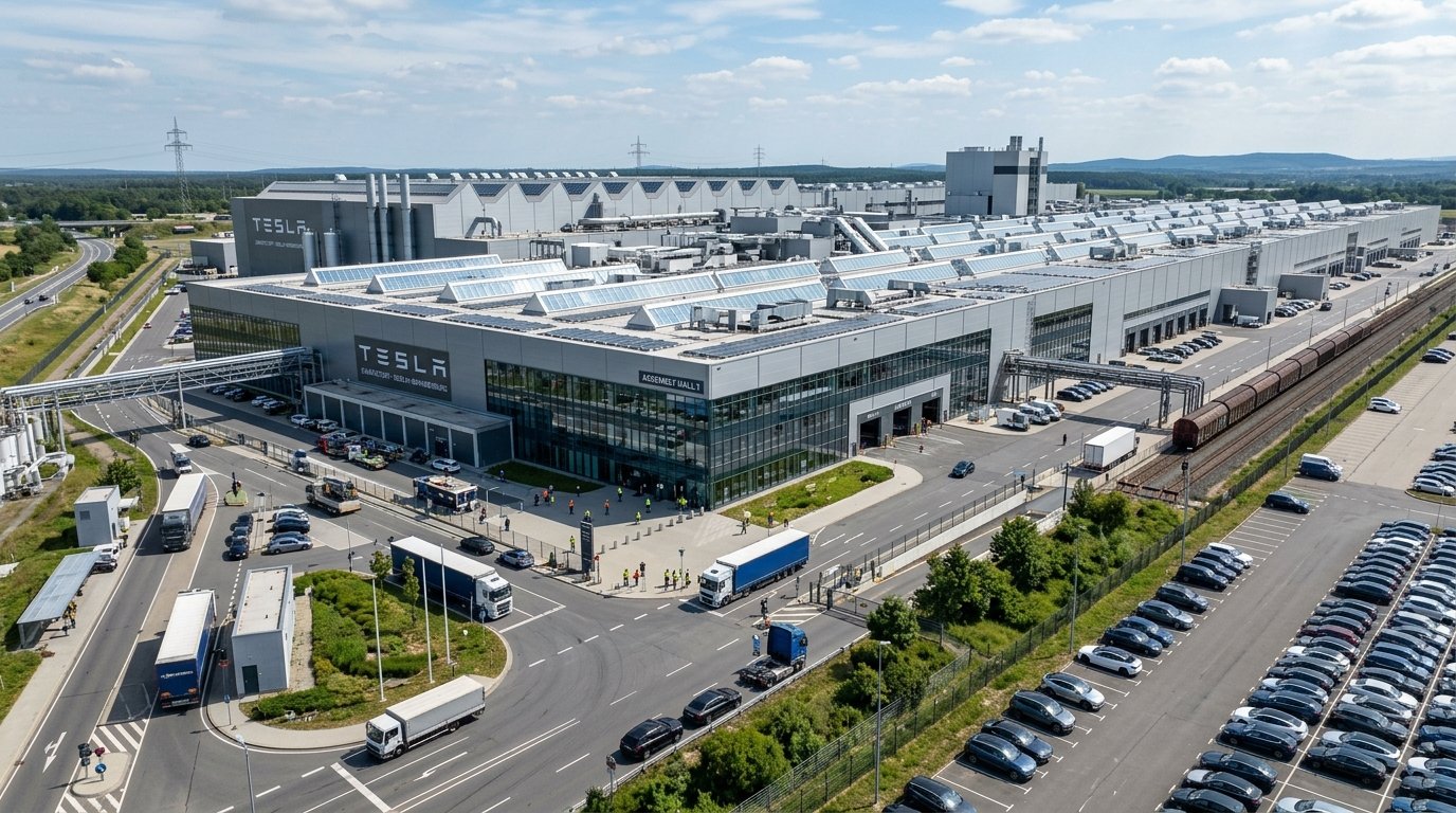 Automobile manufacturing plant