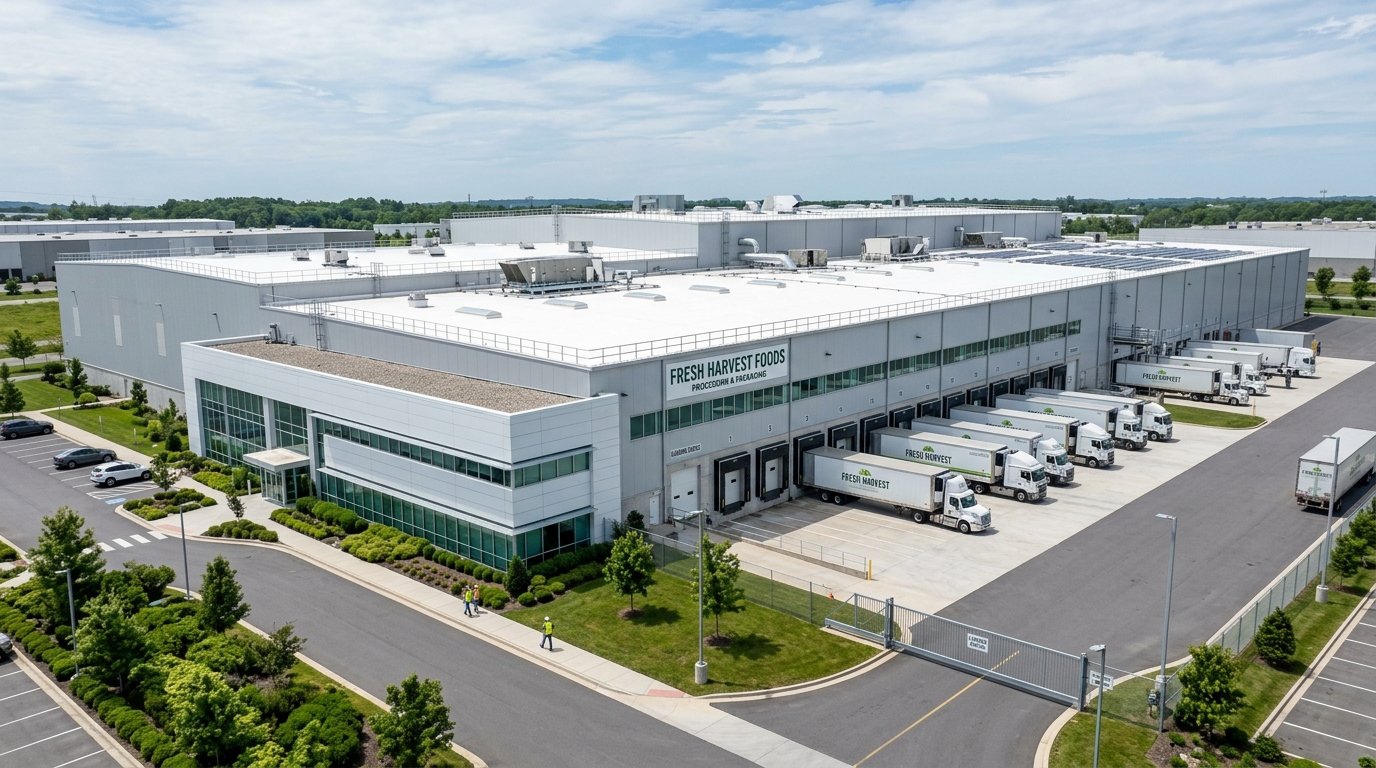 Clean food processing facility